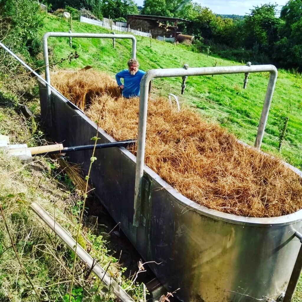 Retting Tank