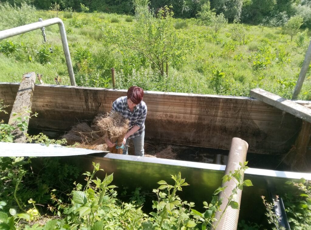 Retting Tank